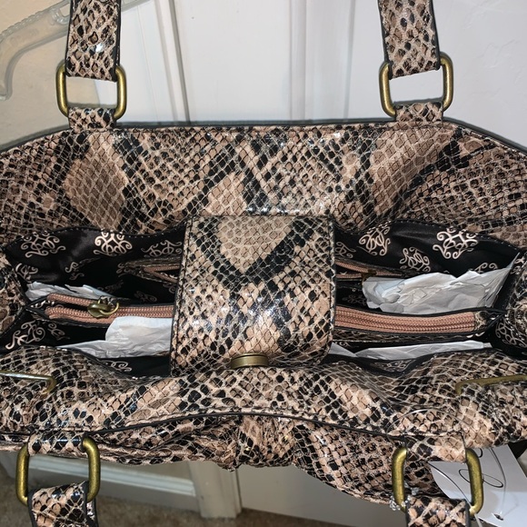 Jessica simpson sweety tote purse black bow nwt - Picture 6 of 6